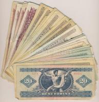 30db-os vegyes magyar forint bankjegy tétel T:III,III-