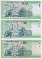 2003-2007. 200Ft (6x) T:II,III