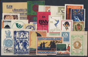 1914-1964 25 db régi és modern levélzáró