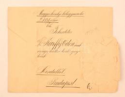 1904 Dr. Kárffy Ödön történész, levéltáros, levéltári fogalmazói kinevezése, Magyar Királyi Belügymi...