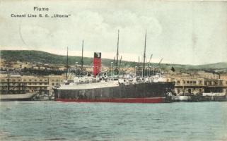 Fiume, Cunard Line SS Ultonia