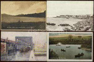 Anglia strandok, kikötők 26 régi képeslap