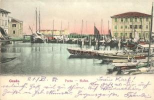 Grado, Port, ships