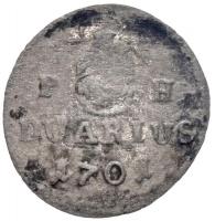 1701KB Duarius "I. Lipót" Körmöcbánya (0,5g) T:2-
Huszár 1499., Unger II.: 1105