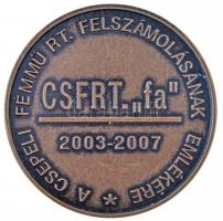 DN "Csepel Vas- és Fémművek - 20 Törzsgárda" zománcozott fém kitűző + 2007. "A Csepel...