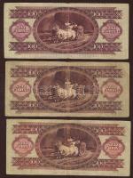 1949. 100Ft (3x) T:II/III