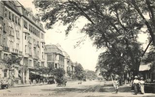 Budapest XIV. Aréna út, kávéház, villamos