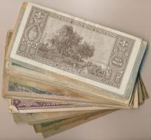 1930-1946. ~108db-os Pengő bankjegy tétel, 10P-1.000.000MP T:III-IV