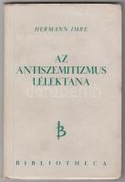 Hermann Imre: Az antiszemitizmus lélektana. Budapest, 1945, Bibliotheca, 110 p. Kiadói papírkötés, tulajdonosi névbejegyzéssel. Jó állapotban.