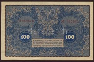 Lengyelország 1919. 100M T:II+