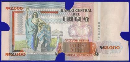 Uruguay 1989-92. 1000NP-500.000NP 9klf db, teljes sor! Limitált banki díszkiadásban! T:I