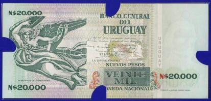 Uruguay 1989-92. 1000NP-500.000NP 9klf db, teljes sor! Limitált banki díszkiadásban! T:I