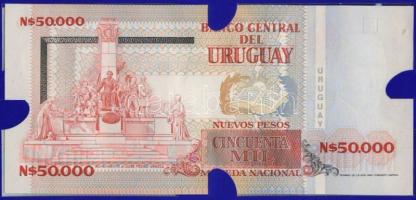 Uruguay 1989-92. 1000NP-500.000NP 9klf db, teljes sor! Limitált banki díszkiadásban! T:I