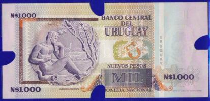 Uruguay 1989-92. 1000NP-500.000NP 9klf db, teljes sor! Limitált banki díszkiadásban! T:I