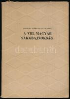 Macskásy Előd-Négyesy György: A VIII. magyar sakkbajnokság. Magyar sakkélet könyvei 7. Budapest, 1953, Sport Lap- és Könyvkiadó, 100 p. Kiadói papírkötés.