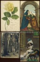 126 db háború előtti motívum képeslap / 126 old thematic postcards