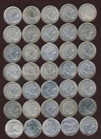 Német 3.Birodalom 1937-39. 2M Ag "Hindenburg" (35x) T:2/3 (többségében),3 (kevés)