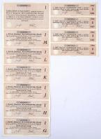 Budapest 1928. "Pesti Magyar Kereskedelmi Bank" részvénye 50P-ről, szárazpecséttel, bélyeg...