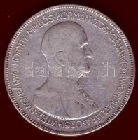 1930. 5P Ag "Horthy jobbra" T:3