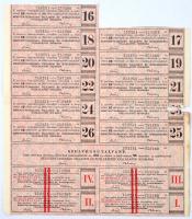 Budapest 1929. "Részvénytársaság Villamos és Közlekedési Vállalatok Számára" 10 részvénye ...