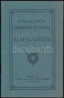 1910 Vonatkísérők Országos Otthona alapszabályai 38 p., 15x10cm