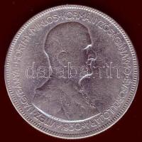 1930. 5P Ag "Horthy jobbra" T:3