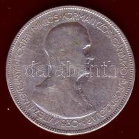 1930. 5P Ag "Horthy jobbra" T:3