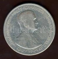 1930. 5P Ag "Horthy jobbra" T:3