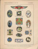 1911 Az Országos M.Kir.Iparművészeti Iskola zománcozási osztályának munkáiból, a Magyar Iparművészet IV. melléklete