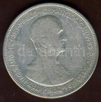 1930. 5P Ag "Horthy jobbra" T:3