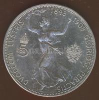 Ausztria 1908. 5K Ag "Jubileum" T:2+/2-
