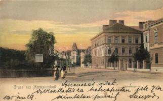 Nagyszeben, Hermannstadt, Sibiu; Schewis utca, kiadja Georg Meyer / Schewisgasse / street (EK)