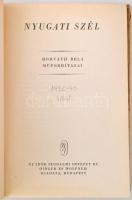 Horváth Béla: Nyugati Szél. Horváth Béla műfordításai. Budapest, é.n., Új Idők Irodalmi Intézet Rt. ...