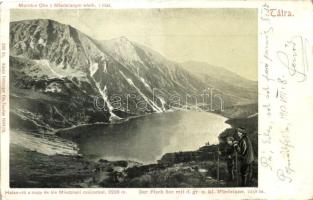 Tátra, Halas tó, Nagy-és Kis Miedziani-csúcs, Feitzinger Ede 292. / lake, mountain peak