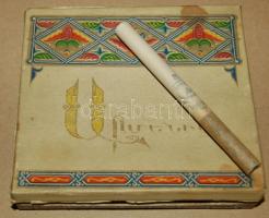 1960-as évek hosszú szipókás, örmény cigaretta, 25db-os dobozba, kettő hiányzik