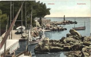 Abbazia, Csónakkikötő / Gondelhafen / boat port