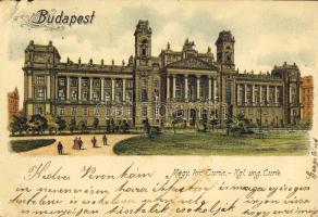 Budapest Magyar Királyi Curia Litho