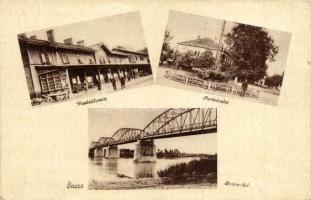 Barcs, vasútállomás, Dráva híd, park (Rb)
