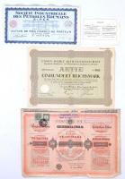 Franciaország / Párizs 1942. "Soicété Industrielle Des Pétroles Roumains" részvény 500F-ró...