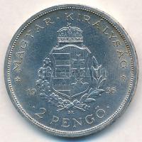 1936. 2P Ag "Liszt Ferenc" T:2 Adamo P7.3