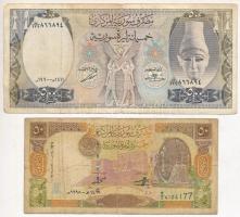 Vegyes: Egyesült Arab Emírségek 2001. 5D + Szaúd-Arábia ~1984. 1R (2x) + Szíria 1990. 500Ł + 1998. 5...