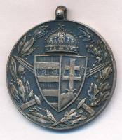 1929. "Magyar Háborús Emlékérem kardokkal, sisakkal" ezüstözött Br kitüntetés, mellszalag nélkül T:2 Hungary 1929. "Hungarian Commemorative War Medal with swords and a helmet" silver plated Br decoration without ribbon C:XF NMK: 418.