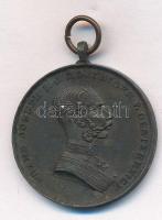 1914. "Ferenc József Bronz Vitézségi Érem" Hadifém kitüntetés mellszalag nélkül T:2 Hungary 1914. "Bronze Gallantry Medal" War metal decoration, without ribbon C:XF NMK.: 137.