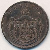 Románia 1867. 10B Cu T:2-,3 ü.
Romania 1867. 10 Bani Cu C:VF,F ding