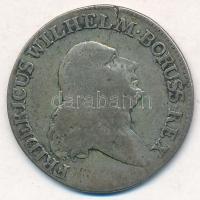 Német államok / Poroszország 1796A 4Gr Ag "II. Frigyes Vilmos" T:2-,3 ph.  German States / Prussia 1796A 4 Groschen Ag "Friedrich Wilhelm II" C:VF,F edge error Krause KM#362