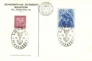 'Selmecbánya Magyarországé', Suum Cuique, kiadja a Selmecbányaiak Egyesülete Budapesten / ...