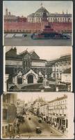 Moscow, Moscou; 6 postcards from 1930s, mixed quality