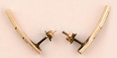 Ezüst(Ag) fülbevaló párban, jelzett, nettó: 1,4 g