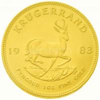 Dél-Afrika 1983. 1K Au "Paul Kruger" (34.01g/0.917/32,7mm) T:1-
South Africa 1983. 1 Krug...