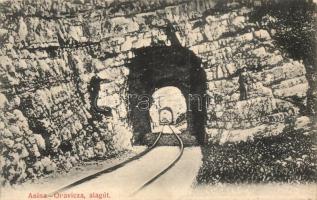 Oravica-Anina, Oravita-Anina; vasúti vonal alagútja / railway tunnel